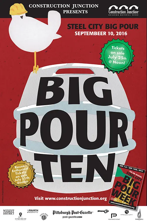 Big Pour poster 2016