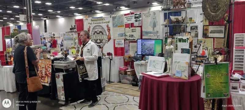 Seta Mushrooms Max Justice at booth 705 with Lancaster Trading House