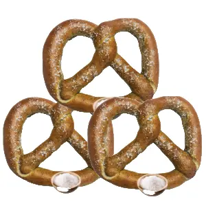 Soft High Protein Pretzels bulk bags by Hempzels™