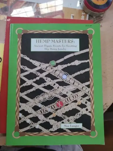 Hemp Masters: Jewelry Making Books 2 Choices MSRP $16.95